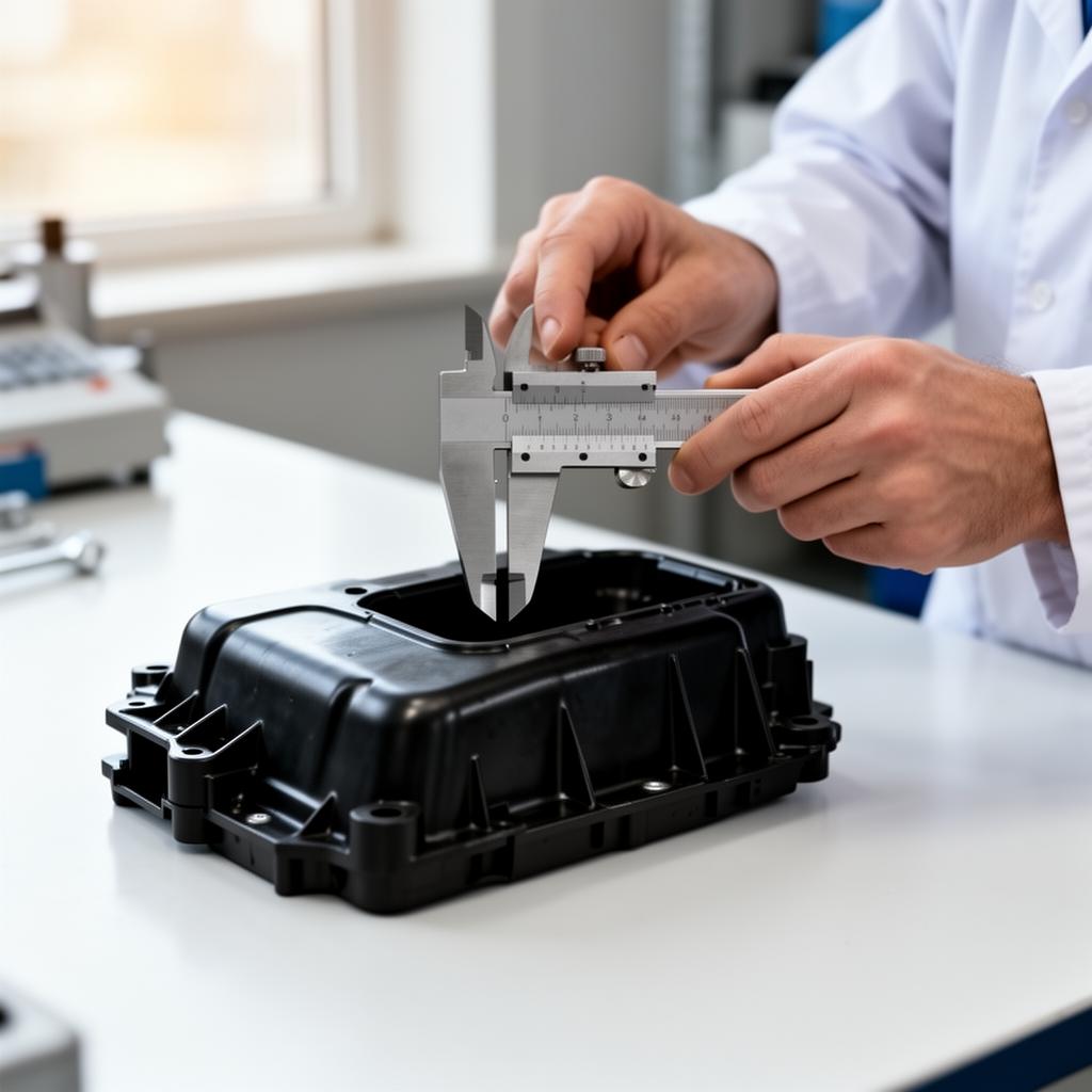 Quality inspection with calipers