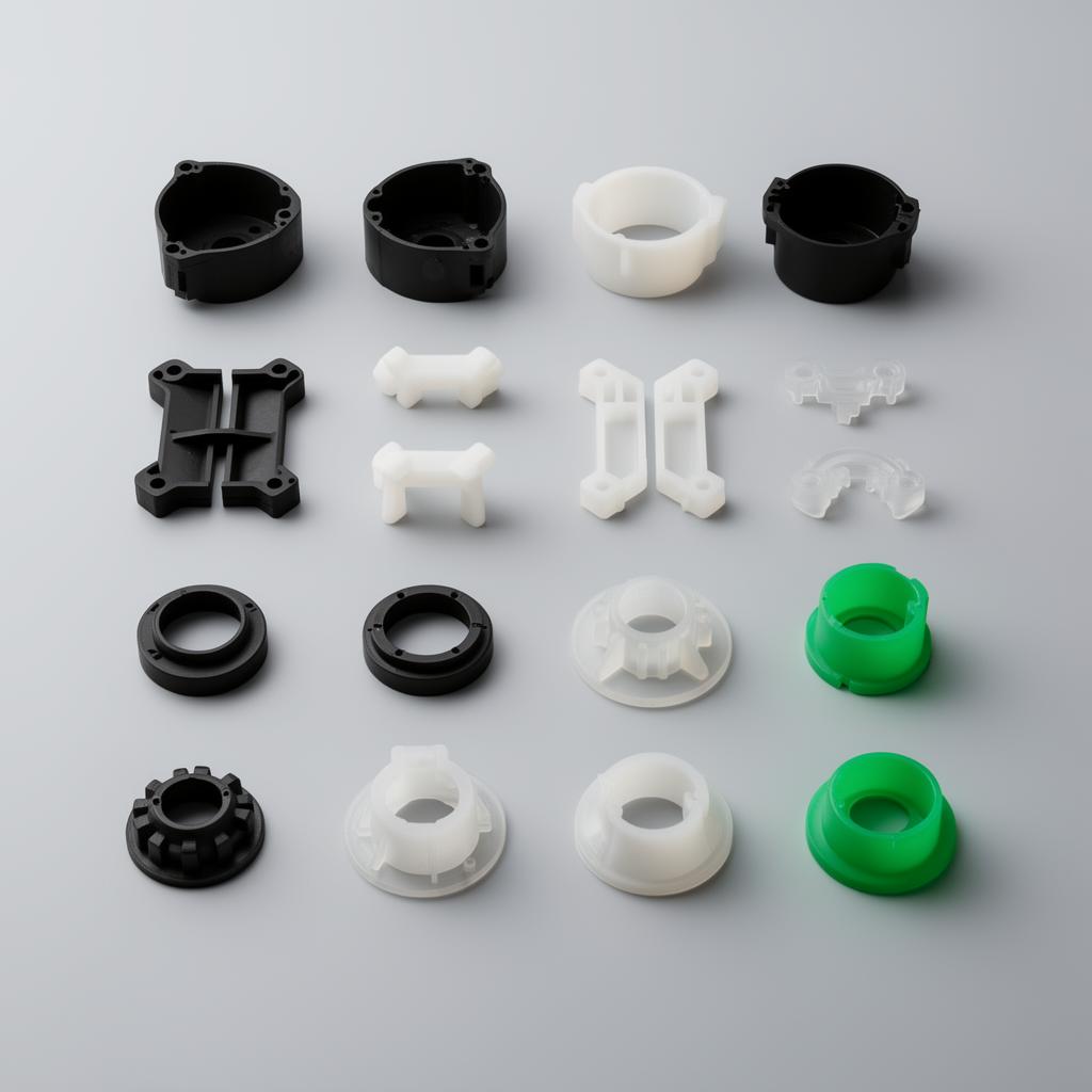 Examples of plastic parts molded by Tawplast